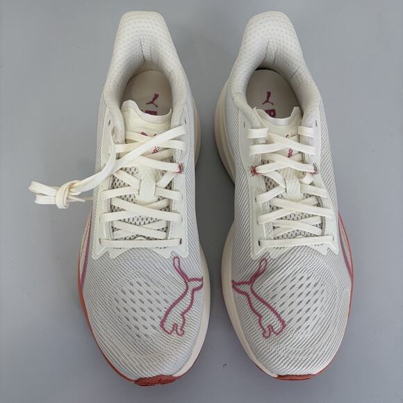 Puma Darter Pro Fade Running Athletic Shoes Warm White Mauved Size 9 NIB - Picture 2 of 14